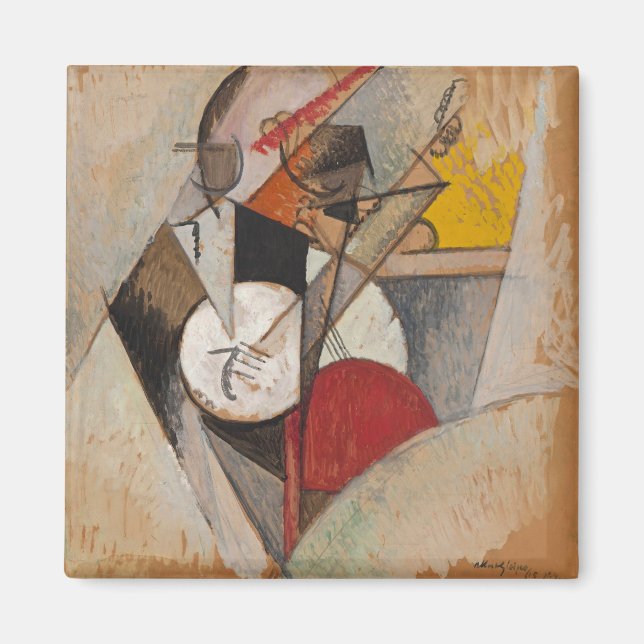 Aimant Composition du jazz (Devant)