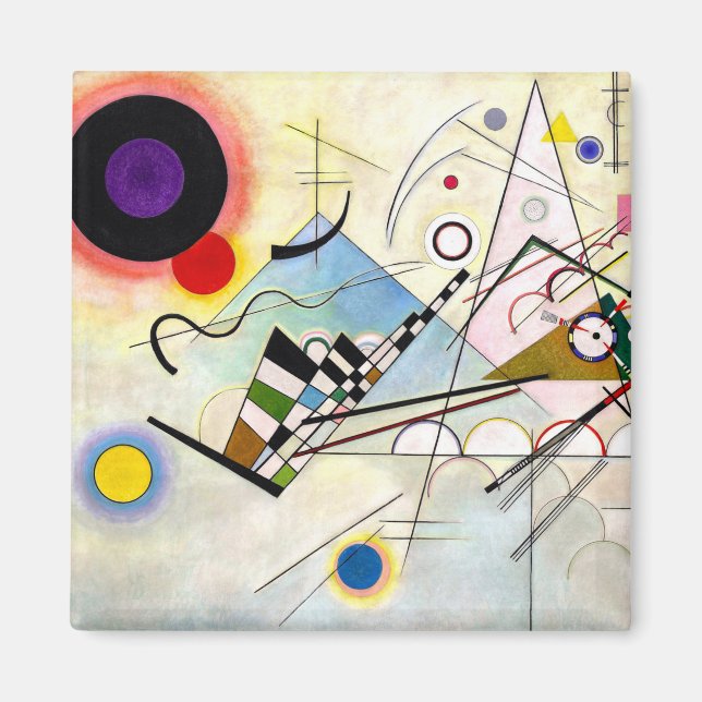 Aimant Composition Kandinsky 8 (Devant)