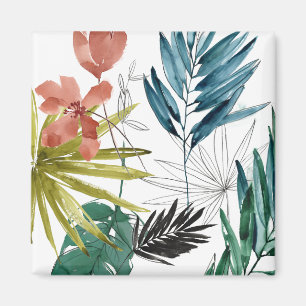 Aimant Composition tropicale