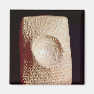 Aimant Comprimé avec l'inscription cunéiforme