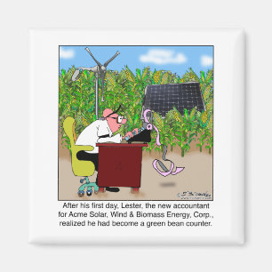 Aimant Compteur d'haricot vert