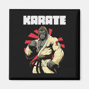 Aimant Comt Sports Karate Gorilla