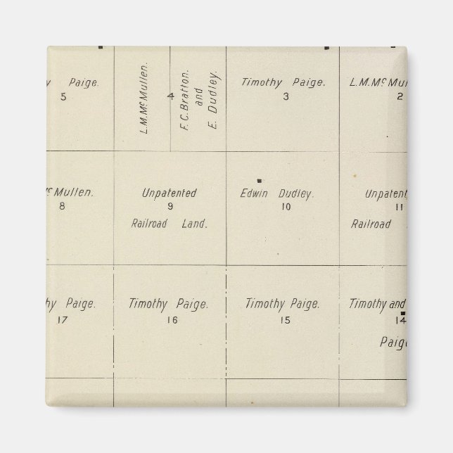 Aimant Comté de Fresno, Californie 4 (Devant)