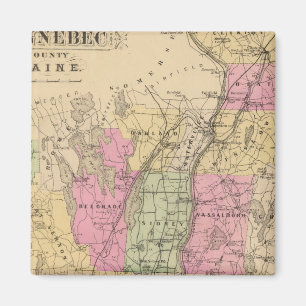Aimant Comté de Kennebec, Maine