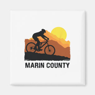 Aimant Comté de Marin T Shirt VTT T Shirt Montagne