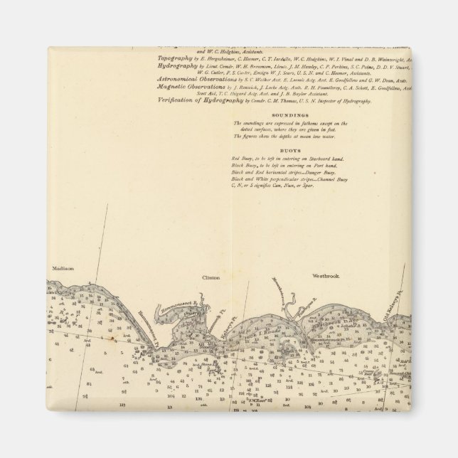 Aimant Comté de Middlesex, Connecticut (Devant)