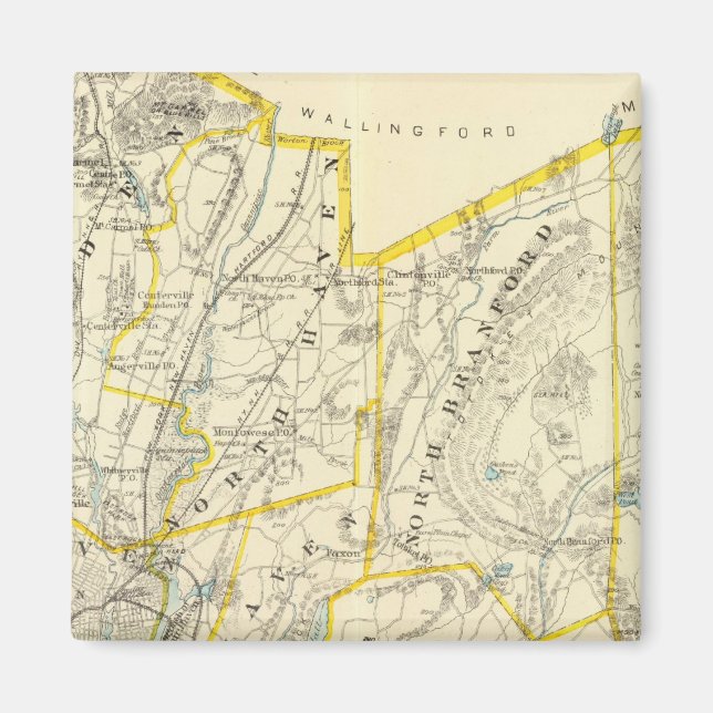 Aimant Comté de New Haven (Devant)