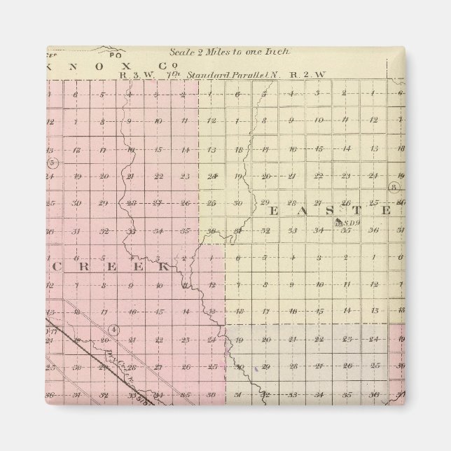 Aimant Comté de Pierce, Nebraska (Devant)