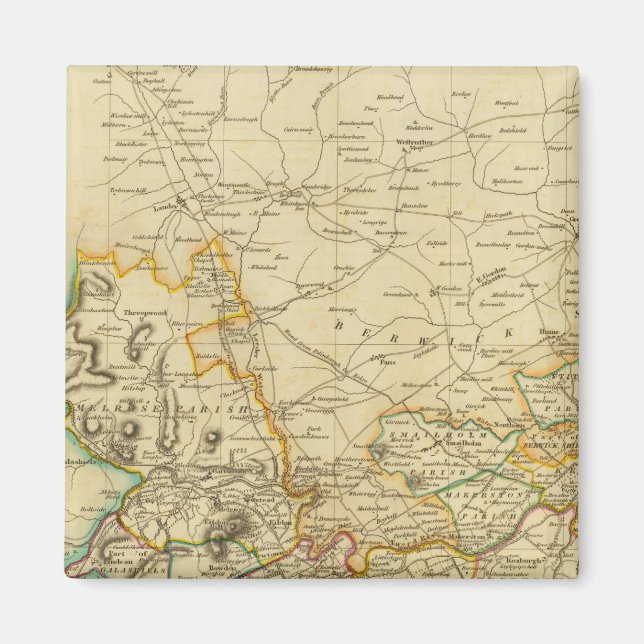 Aimant Comté de Roxburgh-Nord (Devant)
