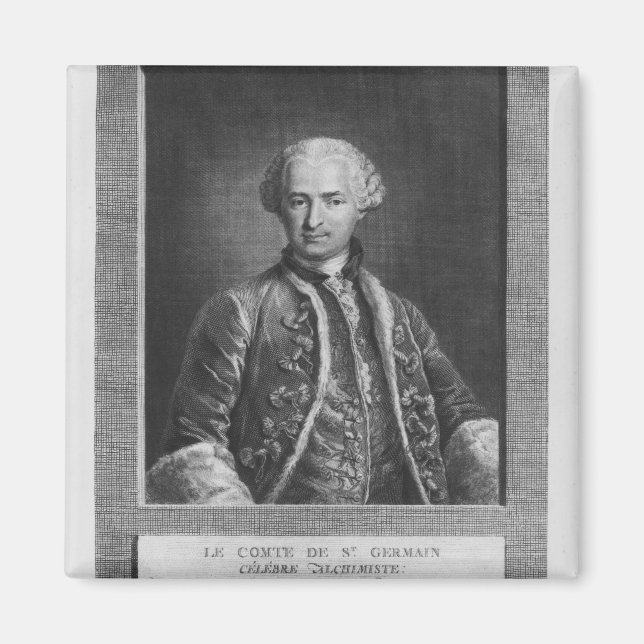 Aimant Comte de Saint Germain, célèbre alchimiste, 1783 (Devant)