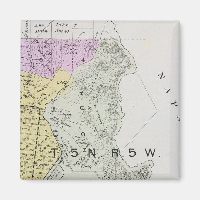 Aimant Comté de Sonoma, Californie 30 (Devant)