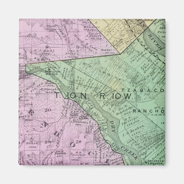 Aimant Comté de Sonoma, Californie 31 (Devant)