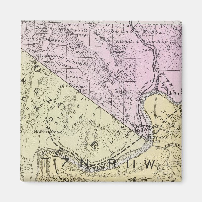 Aimant Comté de Sonoma, Californie 8 (Devant)