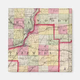 Aimant Comtés de Peoria, Woodford, Tazewell