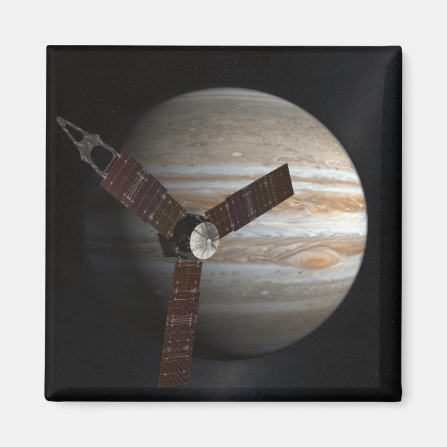 Aimant Concept artistique de l'engin spatial Juno (Devant)