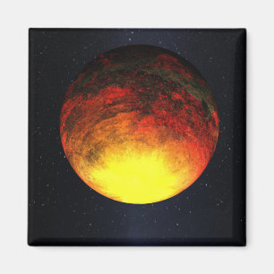 Aimant Concept d'artiste de Kepler-10b