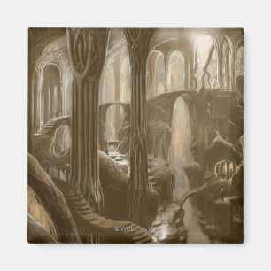 Aimant Concept de domaine forestier