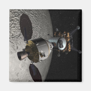 Aimant Concept du véhicule d'exploration de l'équipage Or