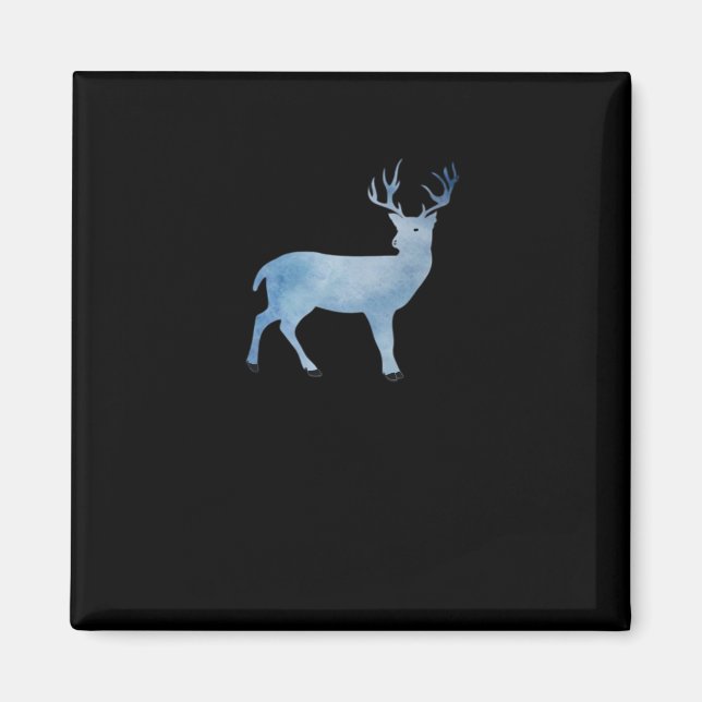 Aimant Conception artistique moderne de cerf  (Devant)