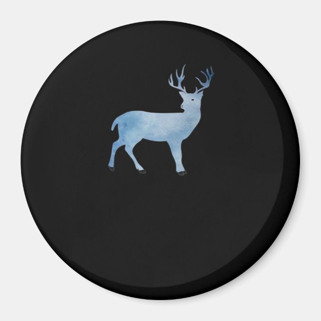 Aimant Conception Artistique Moderne de Cerf  (Devant)