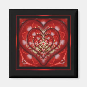 Aimant Conception cardiaque en boîte