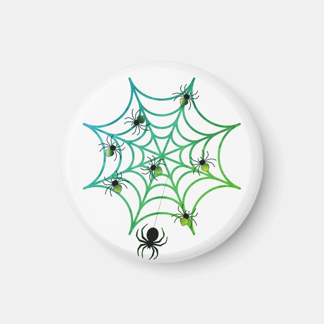 Aimant Conception d'aimant web de l'araignée (Devant)
