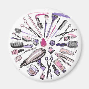 Aimant Conception de cercle de maquillage