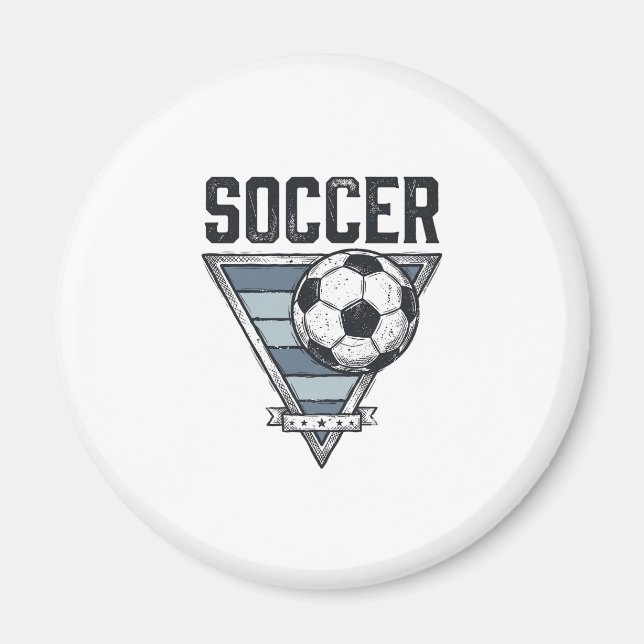 Aimant Conception de chemise de badge de triangle de ball (Devant)