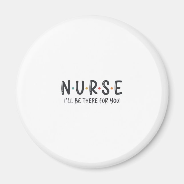 Aimant Conception de chemise de citation d'infirmière Gra (Devant)
