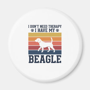 Aimant Conception de chemise de thérapie pour chien Beagl
