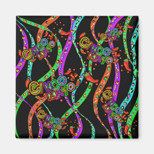 Aimant Conception de Cinco de Mayo