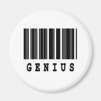Aimant conception de code barre génie
