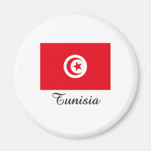Aimant Conception de drapeau de la Tunisie