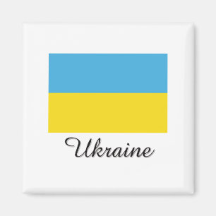 Aimant Conception de drapeau de l'Ukraine