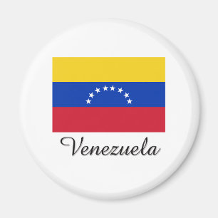 Aimant Conception de drapeau du Venezuela