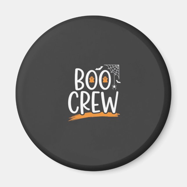 Aimant Conception de fantôme Halloween Boo Crew_1 (Devant)