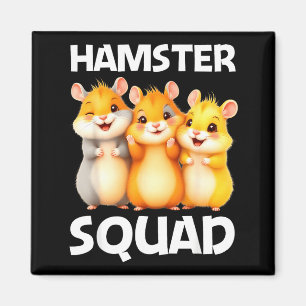 Aimant Conception de hamster mignon pour hommes femmes en