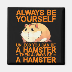 Aimant Conception de hamster mignon pour hommes femmes en