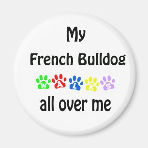 Aimant Conception de la marche des Bulldog français