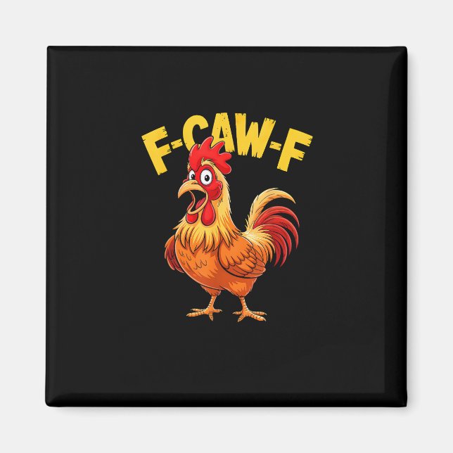 Aimant Conception de l'amant de mème de coq citation drôl (Devant)