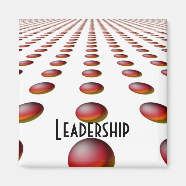 Aimant Conception de leadership motivationnel (Devant)