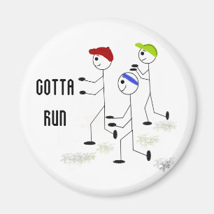 Aimant Conception de motivation pour courir vite
