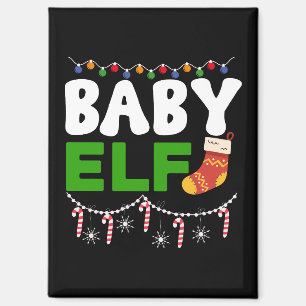 Aimant Conception de Noël de bébé elfe - 84608