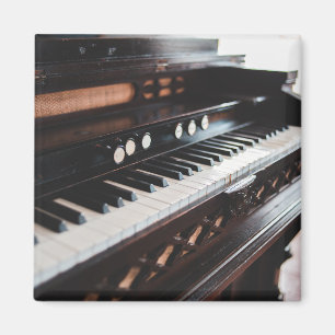 Aimant Conception de piano mignonne