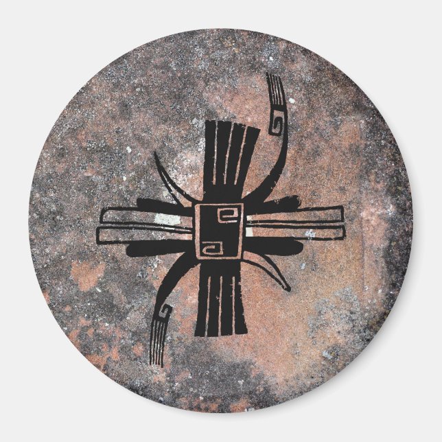 Aimant Conception de poterie Mimbres (Devant)