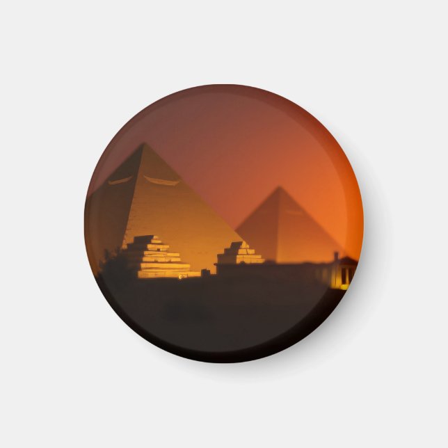 Aimant conception de pyramides (Devant)