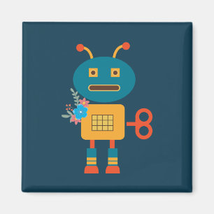 Aimant Conception de robot mignon pour enfants