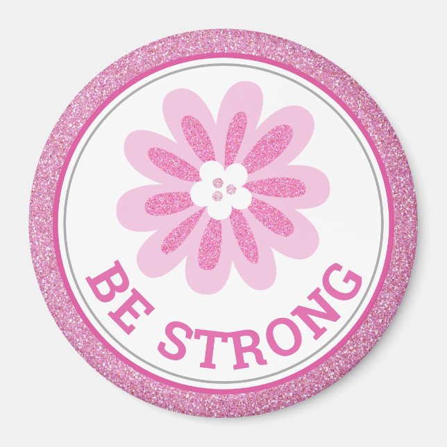 Aimant Conception de sensibilisation au cancer du sein Fl (Devant)