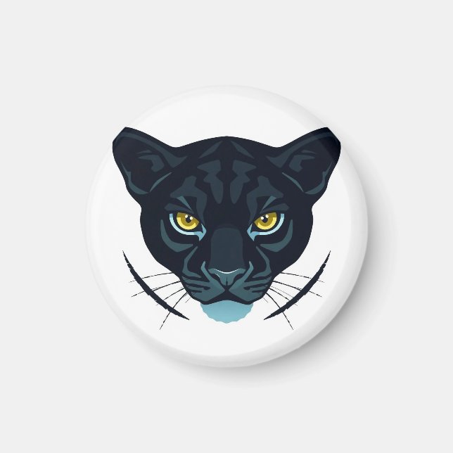 Aimant Conception de style de rue Black Puma (Devant)