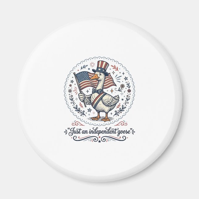 Aimant Conception de T-shirt Patriotique Vintage Independ (Devant)